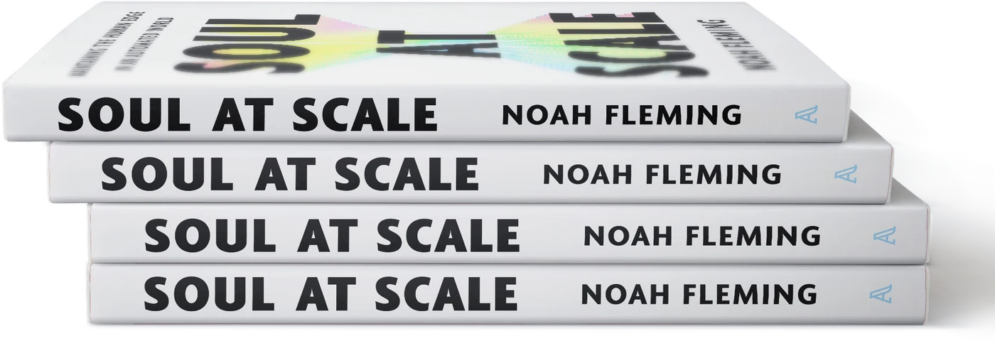 A stack of four Soul at Scale hardcovers