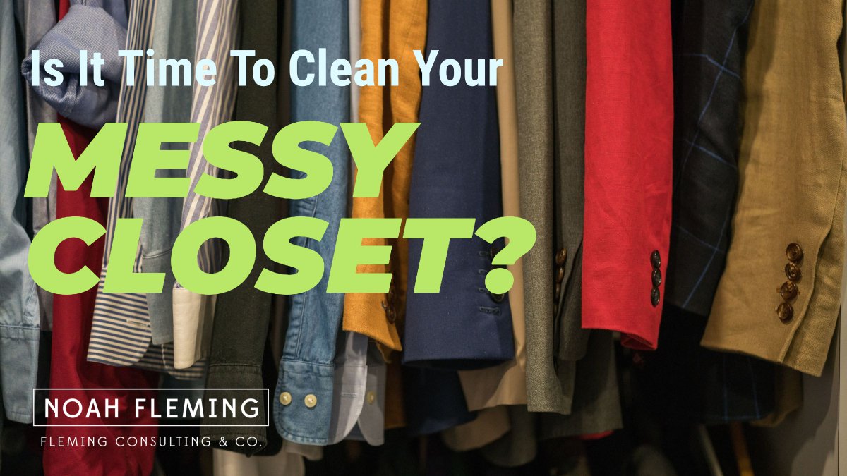 Is It Time To Clean Your Messy Closet?